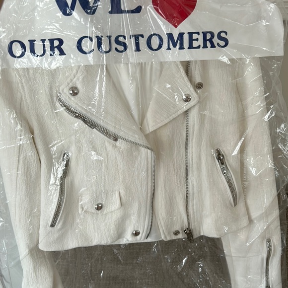 BLANK NYC Cotton Moto Jacket - Picture 1 of 1